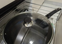 美厨（maxcook）玻璃盖炒锅盖 304不锈钢包边煎锅盖火锅盖蒸锅盖34cm MCPJ9661 实拍图