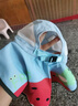 卡尔美（KELME）儿童防晒帽遮阳帽男女童防紫外线宝宝太阳帽夏沙滩大帽檐3-6-12岁 实拍图