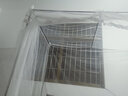 落地蚊帐 简易单开门落宫廷蚊帐 落地式加密纱帐 经典款-白色 150*200cm 实拍图