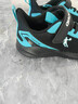 乔丹男大童跑步鞋春秋季儿童运动鞋子小孩密网童鞋 黑色-冰爽蓝35 实拍图