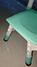 希伯熊 儿童桌子幼儿园套装塑料小桌椅宝宝学习吃饭孩子书桌游戏升降 120薄荷绿升降一桌一椅带加固 实拍图