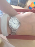 瑞士名牌卡地蓝气球系列手表男女士机械表镶钻防水十大品牌情侣表 钢带女款玫色白面 实拍图
