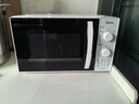 美的（Midea）微波炉家用23升一级能效【国家补贴】转盘式变频小型平板易清洁大容量全自动微波加热解冻多功能 五档火力【23L 可拆玻璃转盘】800W变频 微波炉大容量 实拍图