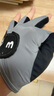 台球手套半指三指露指高弹透气轻薄排汗斯诺克桌球防滑单只装手套 M标灰色（左手单只） L（男士专用） 实拍图