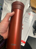 膳魔师（THERMOS）保温杯550ml男女陶瓷内胆泡茶咖啡水杯子学生生日礼物TCMV红梅 实拍图