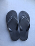 卡帝乐鳄鱼（CARTELO）人字拖鞋男士夏季户外穿运动居家用软底沙滩凉拖 VP1520 黑色 43 实拍图