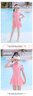 佑游儿童泳衣女中大童女孩游泳衣训练连体速干游泳装32625粉色短袖XL 实拍图