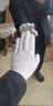 批发手套劳保白线子手套工地耐磨耐用工人干活加厚款男棉纱线手套 家用型薄款棉手套 一双 实拍图