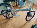 25款CRIUS 柯瑞斯 折叠车电变451铝合金海豚折叠车架自行车油碟 11速 香芋紫 油碟 电子变速整车 实拍图