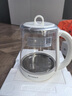 北鼎（Buydeem）养生壶 全自动温泡银耳壶 玻璃恒温家用养生花茶壶 大容量煮茶器煮茶壶 送礼好物礼物 【本白色】K118|温泡|银耳|多功能 1.5L 实拍图