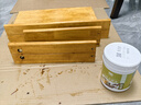 三青水性木蜡油耐候防腐木油漆木器清漆家具翻新 原木色黄花梨0.5KG 实拍图