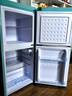 志高复古小冰箱迷你小型双门家用 冷藏冷冻两用节能轻音电冰箱 欧式现代家装网红颜值款化妆品茶叶 132升双门复古蓝【上冷冻下冷藏】 实拍图