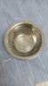 厨房沥水漏盆加厚食品级不锈钢盆圆形洗米淘米洗菜篮 【17CM】一个装 实拍图