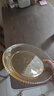 康宁琥珀色玻璃餐具碗碟盘套装家用高档餐具套装 康宁晶致大盘 1头 实拍图