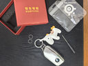 百车达适用宝马钥匙套3系X5系新X3X1X6车530三五7系320li女士高级感壳扣 B款【白色】+马上有钱 实拍图