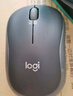 罗技（Logitech）M196 无线蓝牙鼠标 办公鼠标 笔记本商务办公家用 小巧便携 对称手型 石墨灰 实拍图
