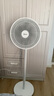 美的（Midea）电风扇家用落地扇空调伴侣台式桌面小风扇七叶台地两用轻音节能大风量客厅宿舍广角送风易拆洗摇头 【七叶强风】白色SAF30AC 实拍图