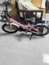 永久儿童自行车6-10岁以上单车女孩折叠单速小学生女童车 18寸粉色 实拍图