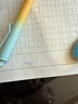晨光（M&G）文具按动热可擦晶蓝钢笔套装（钢笔*1+润笔器+3.4口径墨囊*2）学生儿童写字笔 HAFP2461黄杆 实拍图
