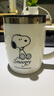 史努比（SNOOPY）保温杯 带手柄不锈钢办公保温杯水杯可爱杯子情侣杯 DP-5002 420ML 白色 实拍图