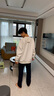 至唯 oversize卫衣男内搭打底衫长袖T恤春秋圆领外套重磅潮流牌上衣服 WY160白色款 常规 XL【推荐125-145斤】 实拍图