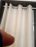 宿舍布衣含伸缩杆免打孔门帘过道遮光防蚊隔断帘挡风空调卧室厨房试衣间帘 丝绒麻-淡雅米 【适合门框宽1.1-1.5】帘高2.0米 实拍图