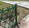 仿竹篱笆护栏乡村道路围栏不锈钢栏杆花园防护栏菜园栅栏仿竹护栏 定制-扶手斜插款 实拍图