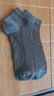 男士低帮舒适柔软吸汗防臭夏季防掉潮流运动休闲透气百搭薄袜 低帮抗菌男袜（新客专享1双装） 均码 实拍图