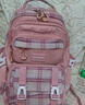 爱迪生发明家库洛小学生书包女孩米减负护脊双肩包儿童背包 2266-1s 粉色小号 实拍图