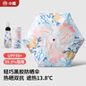 小魔遮阳伞太阳伞防晒防紫外线五折便携小巧轻便晴雨两用折叠伞胶囊伞 实拍图