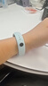 适用小米手环10/9/8/7液态硅胶腕带NFC运动手表带三四五六七八九代智能时尚高级替换透气表链 雾霾蓝 适用：小米手环【9/10/NFC通用】 实拍图