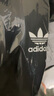 adidas情侣款复古风梭织立领夹克外套男女秋季阿迪达斯官方三叶草   深灰   S 实拍图