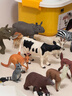 babycare&bctoys儿童仿真玩具野生动物模型猎豹猩猩狼羊驼狐狸浣熊 实拍图
