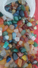 南京雨花石原石水培鹅卵石多肉铺面鱼缸盆栽七五彩小石头 七彩雨花碎石(1.1-1.8厘米)-1斤 实拍图