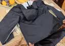 安踏儿童外套男女童装加绒小软壳丨26冬季新品保暖防泼水连帽运动上衣 【男童丨薄款小软壳】蒙尘蓝6602-5 165 cm 实拍图