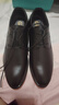 戈耐正装皮鞋男士商务休闲真皮内增高英伦西装鞋青年春秋冬季鞋子男鞋 黑色【系带】真牛皮 四季款 47 码（285MM)超大码 实拍图