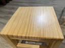 仟艺绘 全实木小凳子欧式板凳整装榫卯换鞋凳家用茶几凳矮凳纯实木方凳 方形凳【长27*宽27*高27cm】 实拍图