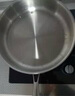 铿锵 316不锈钢平底锅家用无涂层煎锅煎蛋煎牛排烙饼锅燃气电磁炉通用 30cm无涂层煎锅【316无铆钉 实拍图