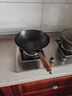 爱仕达（ASD） 炒锅精铁不易锈健康无涂层铁炒锅家用厨房炒菜锅 煤燃气明火通用 精铁炒锅丨无盖丨 32cm 实拍图