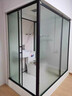 OLAD整体淋浴房洗澡家用一体式封闭沐浴房干湿分离玻璃隔断室内淋浴房 正开门110*140暖风款(含马桶) 实拍图