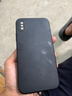 KEKLLE 适用苹果XS液态硅胶手机壳 iPhone xs保护套新升级四边全包液态硅胶保护套肤感防摔超薄软壳黑色 实拍图
