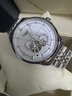 冠琴（GUANQIN）手表男机械表全自动夜光防水男士手表镂空男表高档瑞士品质腕表 本色白面 实拍图