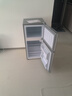 华宝小冰箱小型家用出租房用冷藏冷冻两用一级能效节能省电迷你宿舍寝室办公室二门电冰箱 【一级能效】102L银色【三天不到一度电】 实拍图