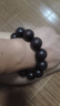 梵心阁印度小叶紫檀满金星手串佛珠泥料文玩手链高油密本命礼物 小叶紫檀2.0圆满款满星无吊坠 实拍图