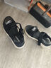 回力凉鞋女户外休闲运动拖鞋学生百搭透气沙滩鞋WSL(WZ)-0297黑色 37 实拍图