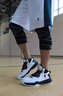 乔丹高帮篮球鞋男鞋运动鞋2025秋冬季新款青少年专业实战耐磨防滑球鞋 白色/黑色 42 实拍图
