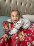 贝肽斯婴儿睡袋防惊跳夏季空调房薄款新生儿童睡袋0-3岁宝宝防踢被着凉 夏季（前4后2 26℃以上）繁枝 S码0-9月 建议身高60-85cm 实拍图