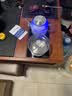 FUNORK全自动上水电热水壶烧水壶泡茶专用茶台煮茶烧水一体机茶桌茶几嵌入式茶具套装电茶炉 1L 双加水-黑色-清洁款（37x20cm） 实拍图
