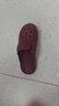 朴西厚底包头半拖女士夏外穿洞洞鞋 安哥拉红  35-36 实拍图