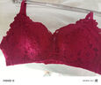 都市丽人本命年红品内衣女无钢圈文胸聚拢中薄款蕾丝胸罩2B9506 实拍图